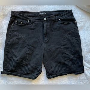 Reset Denim Men’s Black Denim Shorts